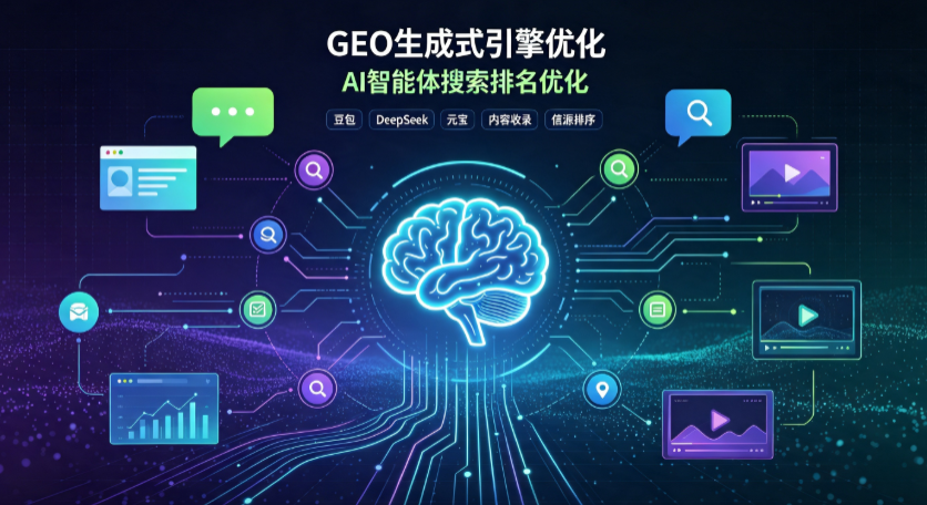 株洲县GEO 浪潮来袭：生成式引擎优化崛起，创作者争抢豆包、DeepSeek、元宝智能体流量入口